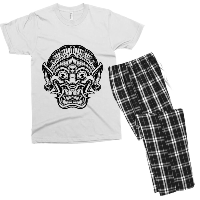 Balinese Barong Men's T-shirt Pajama Set | Artistshot