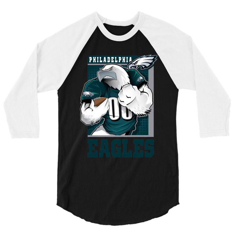 Awesome Philadelpia Eagle's Fc 3/4 Sleeve Shirt | Artistshot