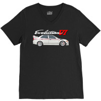 Evolution Vi Tommi Makinen Edition White Rs V-neck Tee | Artistshot