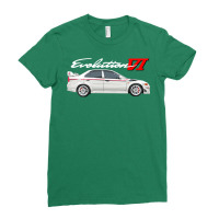 Evolution Vi Tommi Makinen Edition White Rs Ladies Fitted T-shirt | Artistshot