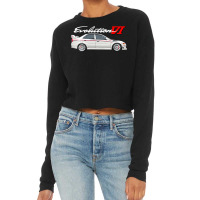 Evolution Vi Tommi Makinen Edition White Rs Cropped Sweater | Artistshot