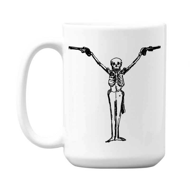 Limited Edition Skeleton Shooter Guy 15 Oz Coffee Mug | Artistshot