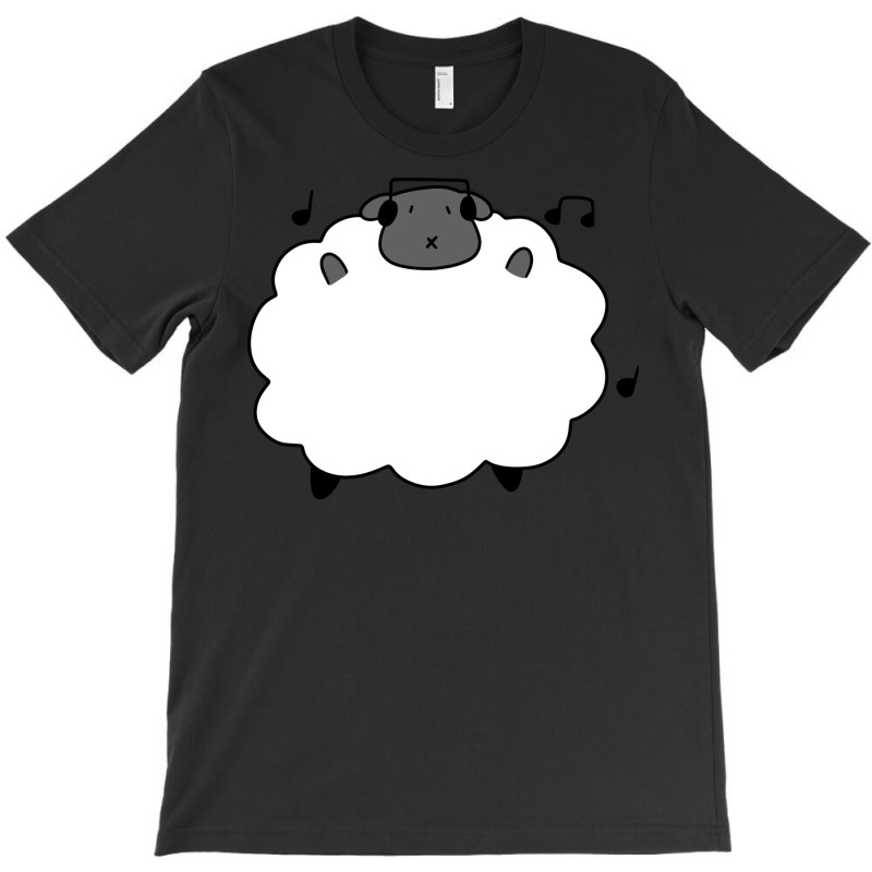 Dancing Headphones Sheep T-Shirt by ilham12 | Artistshot