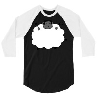 Dancing Headphones Sheep 3/4 Sleeve Shirt | Artistshot