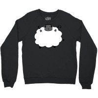 Dancing Headphones Sheep Crewneck Sweatshirt | Artistshot