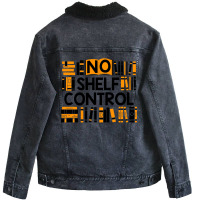 No Shelf Control Unisex Sherpa-lined Denim Jacket | Artistshot