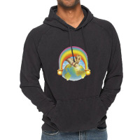 Kick The 'grateful' Rainbow Vintage Hoodie | Artistshot