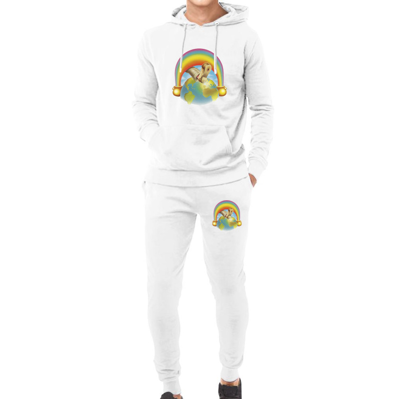 Kick The 'grateful' Rainbow Hoodie & Jogger Set | Artistshot