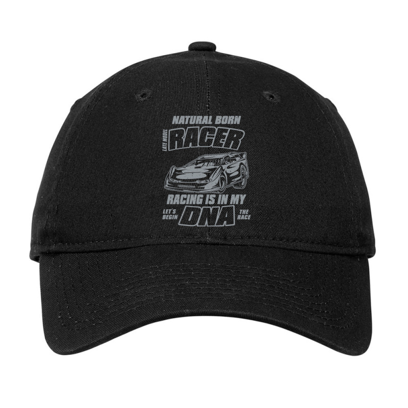 Dirt Track Racing Dna Adjustable Cap by ekhjurgeby | Artistshot