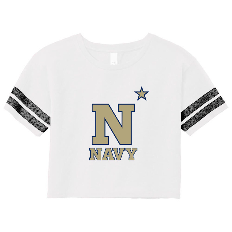 Us Naval Academy Scorecard Crop Tee by Erica M Brooks | Artistshot