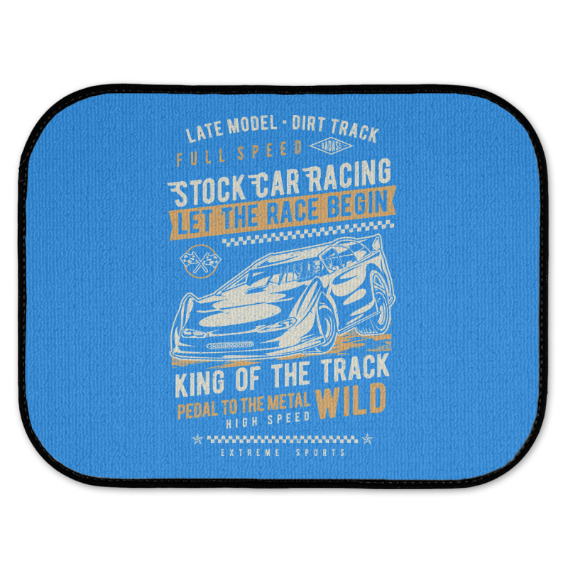 Dirt Track Racing Late Model Wild Rear Car Mat | Artistshot