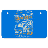 Dirt Track Racing Late Model Wild Atv License Plate | Artistshot