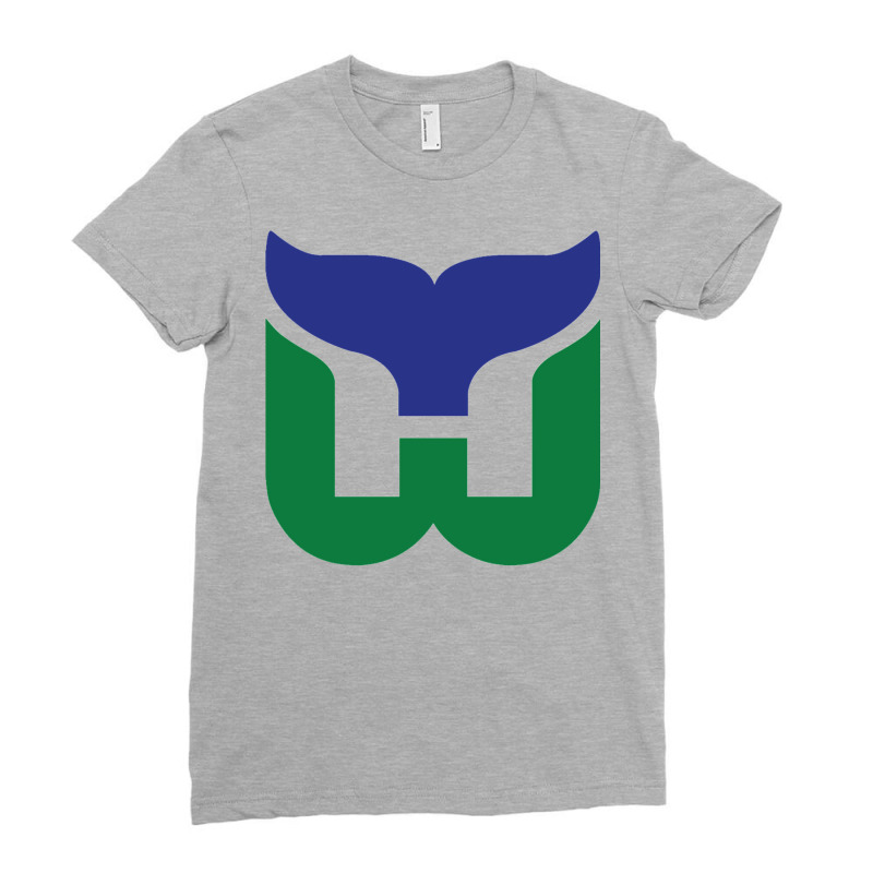 Vintage Hartford Hockey   Retro Whalers Ladies Fitted T-Shirt by oresabeluuhy | Artistshot