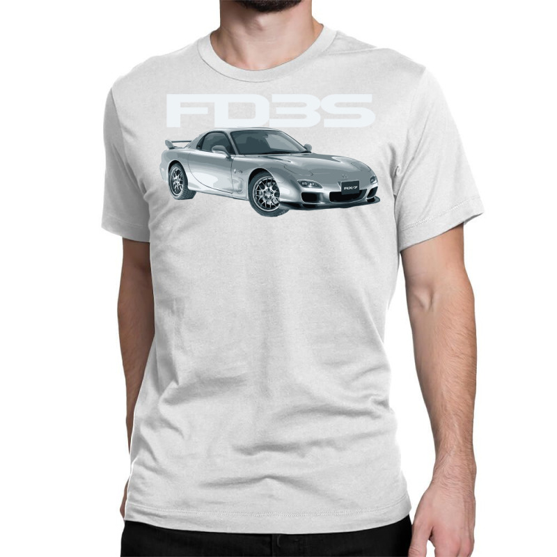 Fd3s Rx 7 Turbo Spirit R Titanium Gray Classic T-shirt | Artistshot