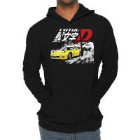 Initial D Fd Rx7 Stage 1 Drifting    Keisuke Takahashi's Redsuns Vs Ta Lightweight Hoodie | Artistshot