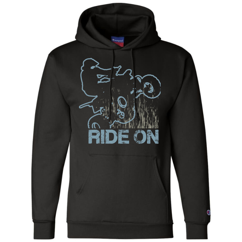 Quad Atv Rider On Race Champion Hoodie | Artistshot