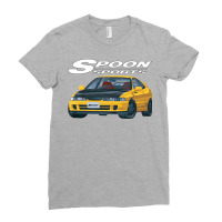 Integra Phoenix Yellow Type R Dc2 Ladies Fitted T-shirt | Artistshot