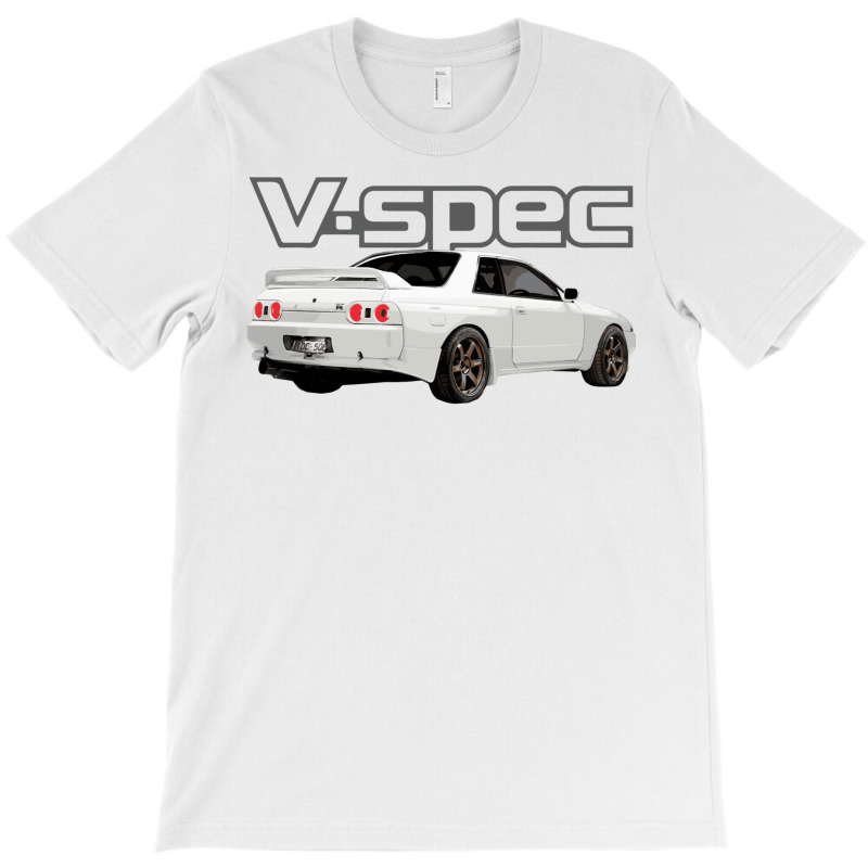 R32 Gtr V Spec Ii N1 326 Crystal White On Bronze Te's T-shirt | Artistshot