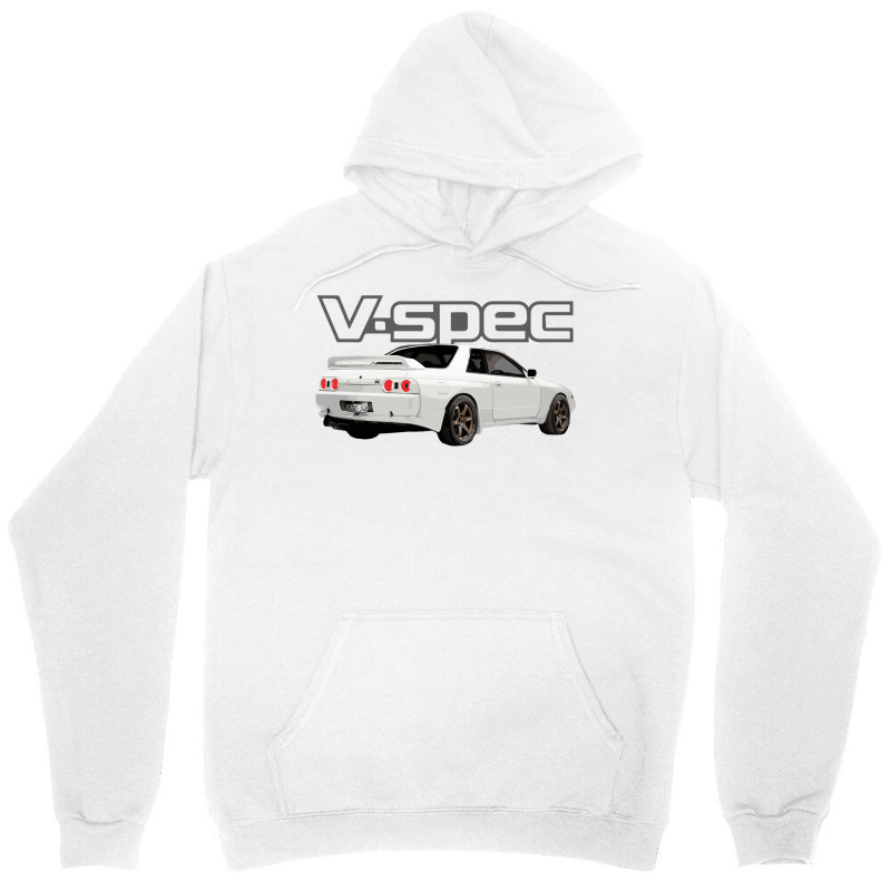 R32 Gtr V Spec Ii N1 326 Crystal White On Bronze Te's Unisex Hoodie | Artistshot