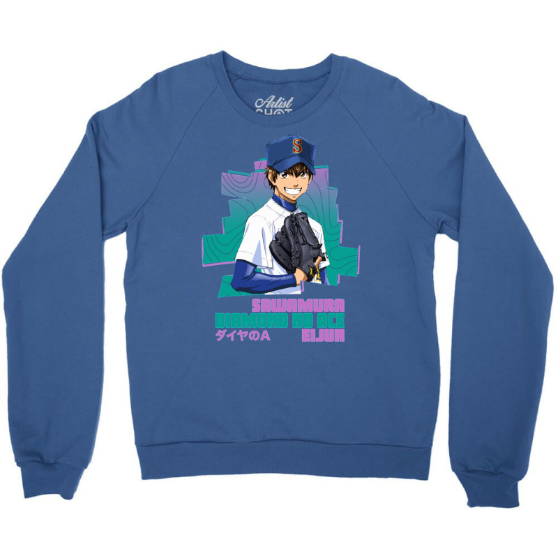 Sawamura Eijun   Diamond No Ace Crewneck Sweatshirt by sinayxhuljaa | Artistshot