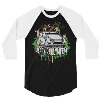 Rally Car Halloween 3/4 Sleeve Shirt | Artistshot