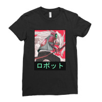 Samurai Ladies Fitted T-shirt | Artistshot