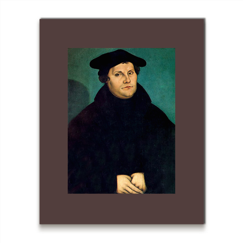 Martin Luther   The Protestant Reformation   Picture Restored Metal Print Vertical | Artistshot