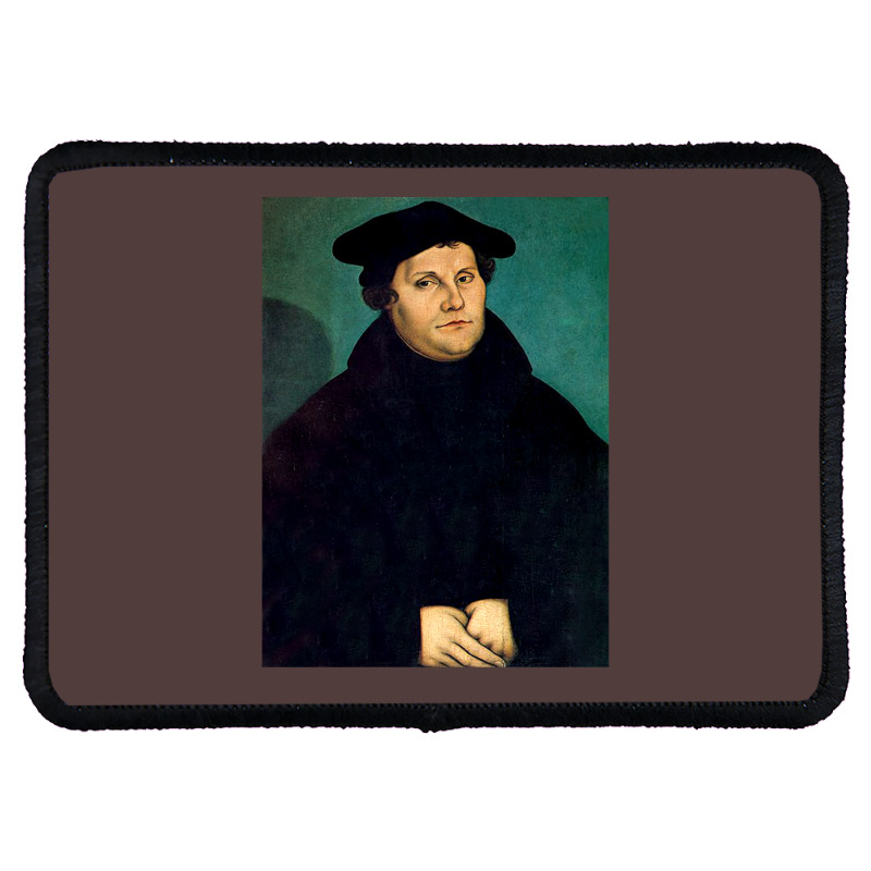 Martin Luther   The Protestant Reformation   Picture Restored Rectangle Patch | Artistshot