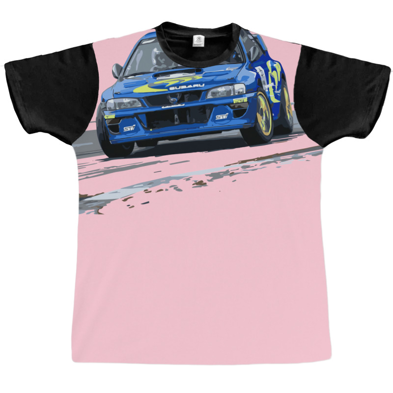 Jdm Colin Mcrae World Rally Blue Champion Wrc Gc8 22b Car 555 Power Sl Graphic T-shirt | Artistshot