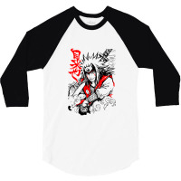 Jiraiya Disappeared From Konoha Village 3/4 Sleeve Shirt | Artistshot