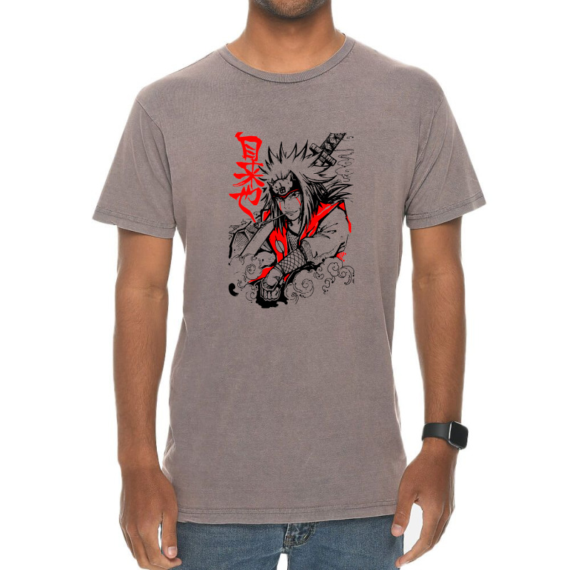 Jiraiya Disappeared From Konoha Village Vintage T-Shirt by trishafolyda | Artistshot