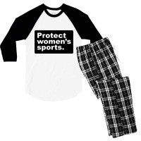 Protect Women's Sports Men's 3/4 Sleeve Pajama Set | Artistshot