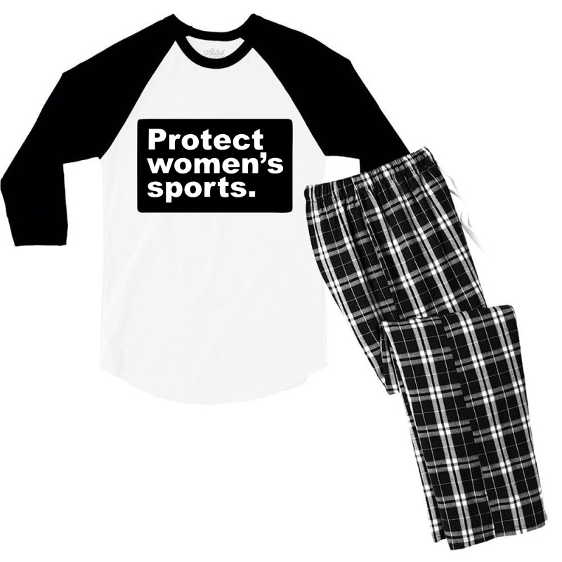 Protect Women's Sports Men's 3/4 Sleeve Pajama Set | Artistshot