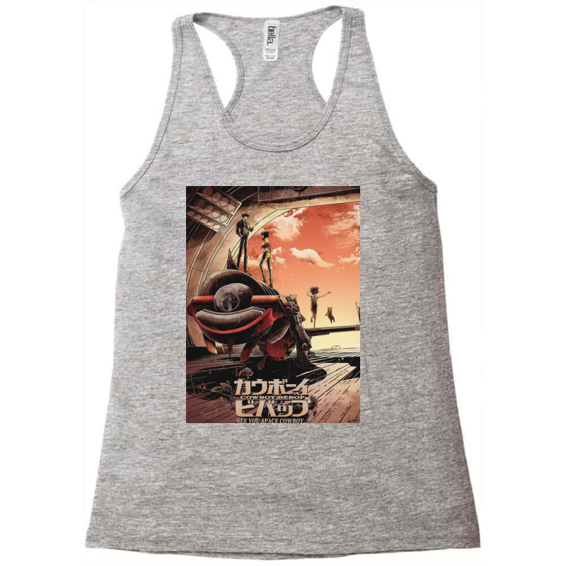 Cowwboy Bebob Racerback Tank by constancelapointe | Artistshot