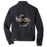 Angus Young Brian Johnson Men Denim Jacket | Artistshot