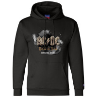 Angus Young Brian Johnson Champion Hoodie | Artistshot