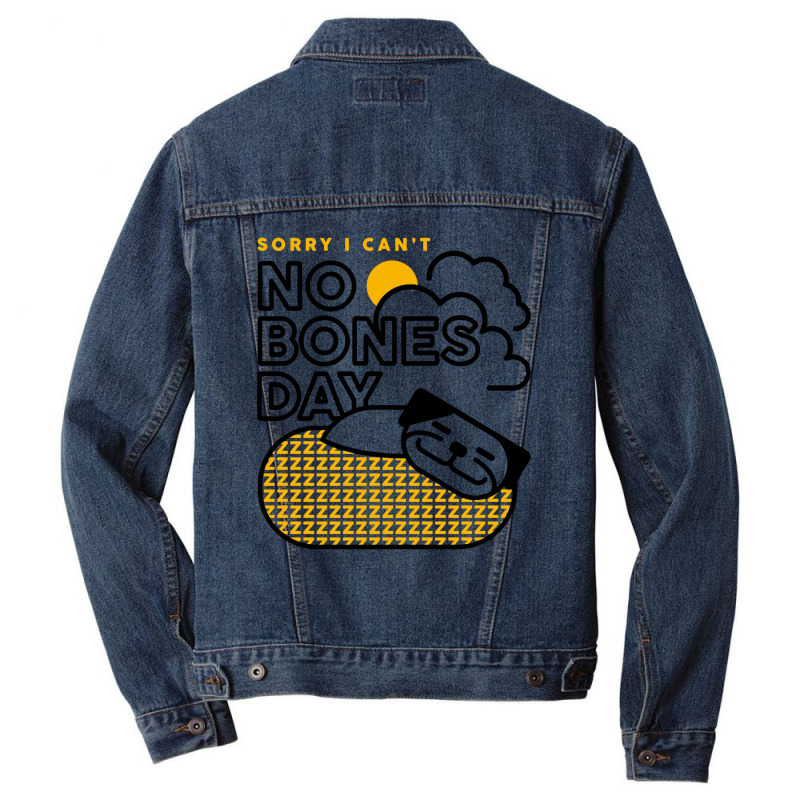 No Bones Day Men Denim Jacket | Artistshot