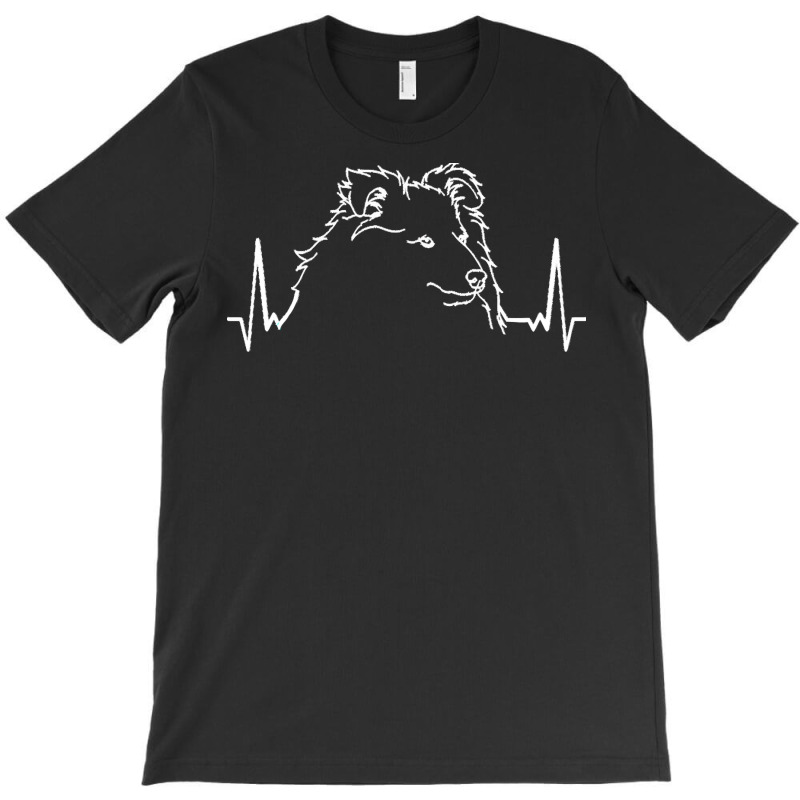 Shetland Sheepdog T  Shirt Sheltie Shetland Sheepdog Heartbeat T  Shir T-shirt | Artistshot