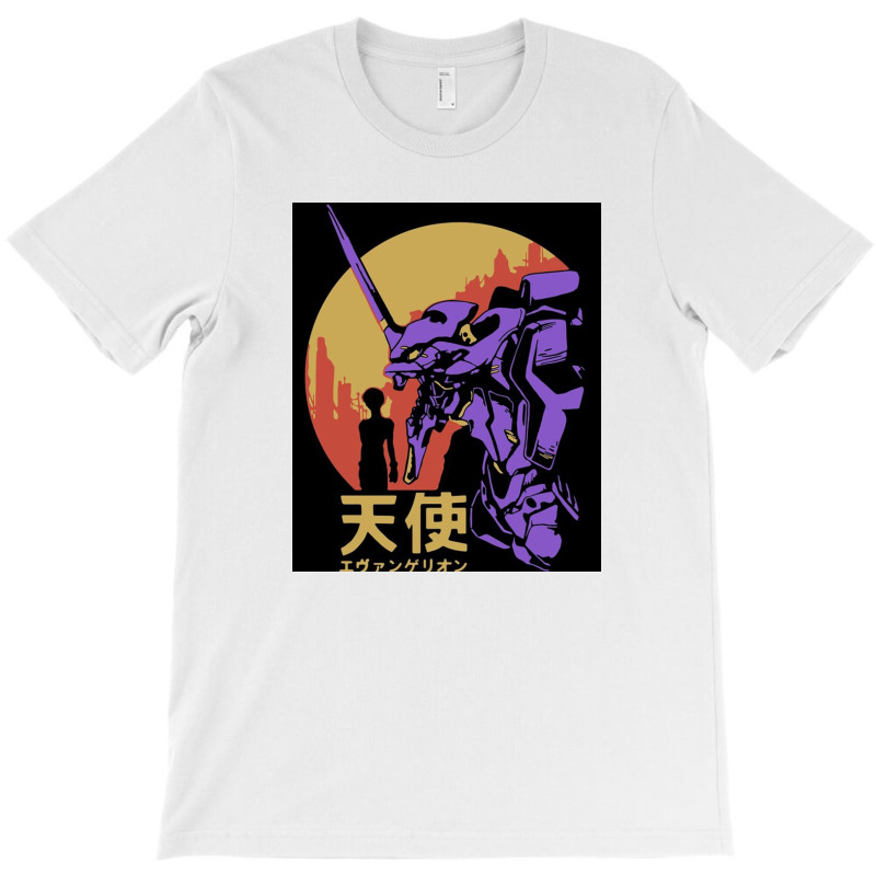 Neon Genesis Evangelion Retro Vintage T-Shirt by constancelapointe | Artistshot