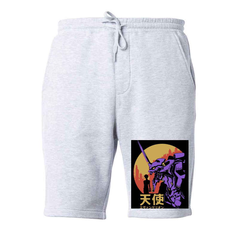 Neon Genesis Evangelion Retro Vintage Fleece Short by constancelapointe | Artistshot