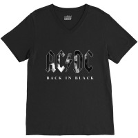 Angus Young Brian Johnson V-neck Tee | Artistshot