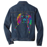 Small Mnsterlander T  Shirt Small Münsterländer Picture Drawing T  S Men Denim Jacket | Artistshot