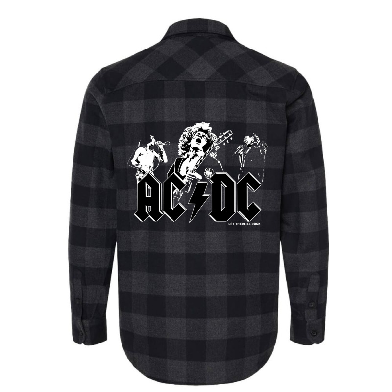 Angus Young Brian Johnson Flannel Shirt | Artistshot