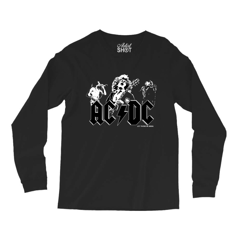 Angus Young Brian Johnson Long Sleeve Shirts | Artistshot