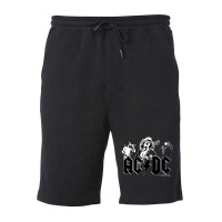 Angus Young Brian Johnson Fleece Short | Artistshot