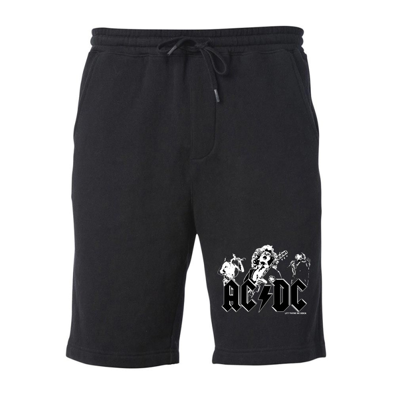 Angus Young Brian Johnson Fleece Short | Artistshot