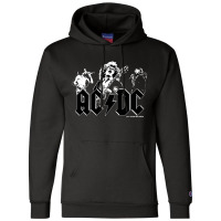 Angus Young Brian Johnson Champion Hoodie | Artistshot