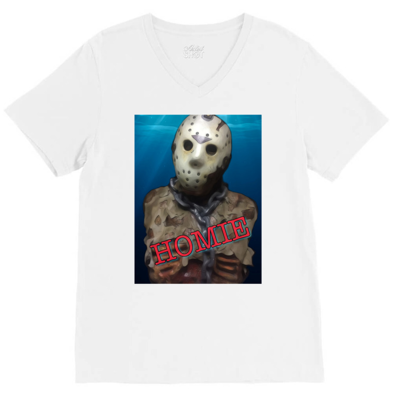 Jason Is My Homie V-Neck Tee by kebabbmkhabar | Artistshot