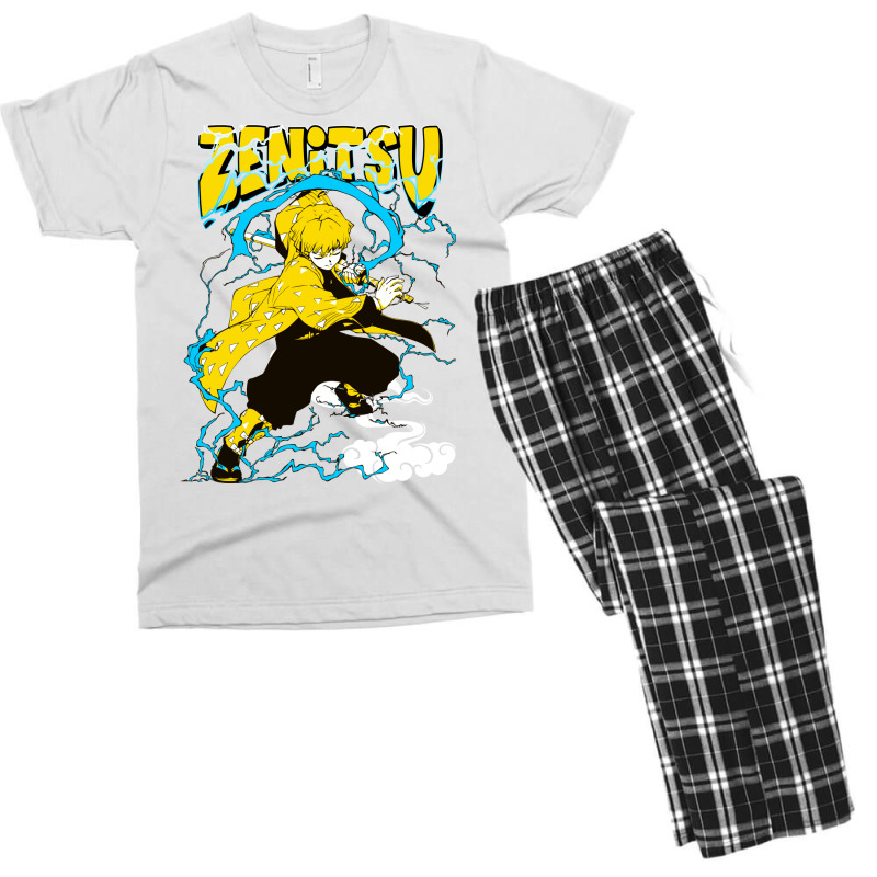 Thunder Boy Zeni Demon Killer Men's T-shirt Pajama Set by meqipirdasc | Artistshot