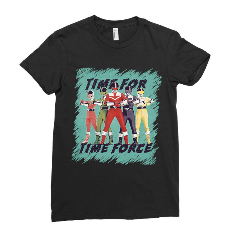 Hot Trend Time For Time Force Ladies Fitted T-Shirt by quanghuydinh1 | Artistshot